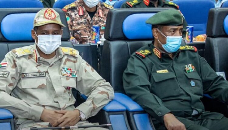 تفاهمات بين الجيش والدعم السريع بشان مدة الدمج