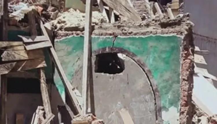 انهيار مبنى