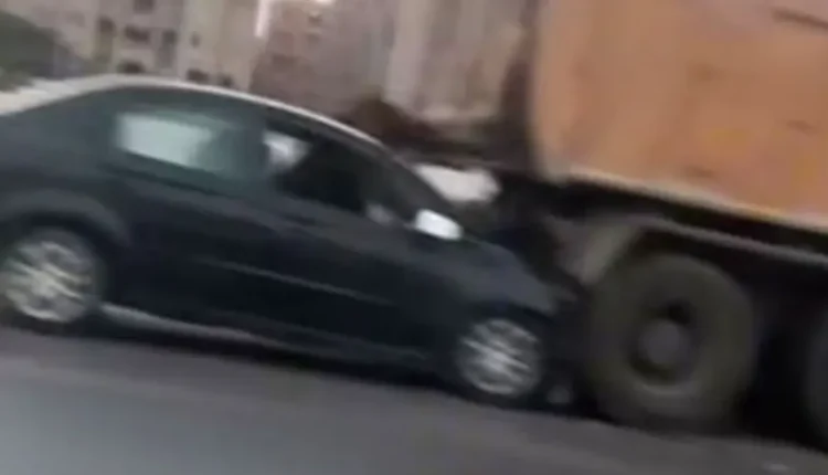 حادث على طريق الواحات